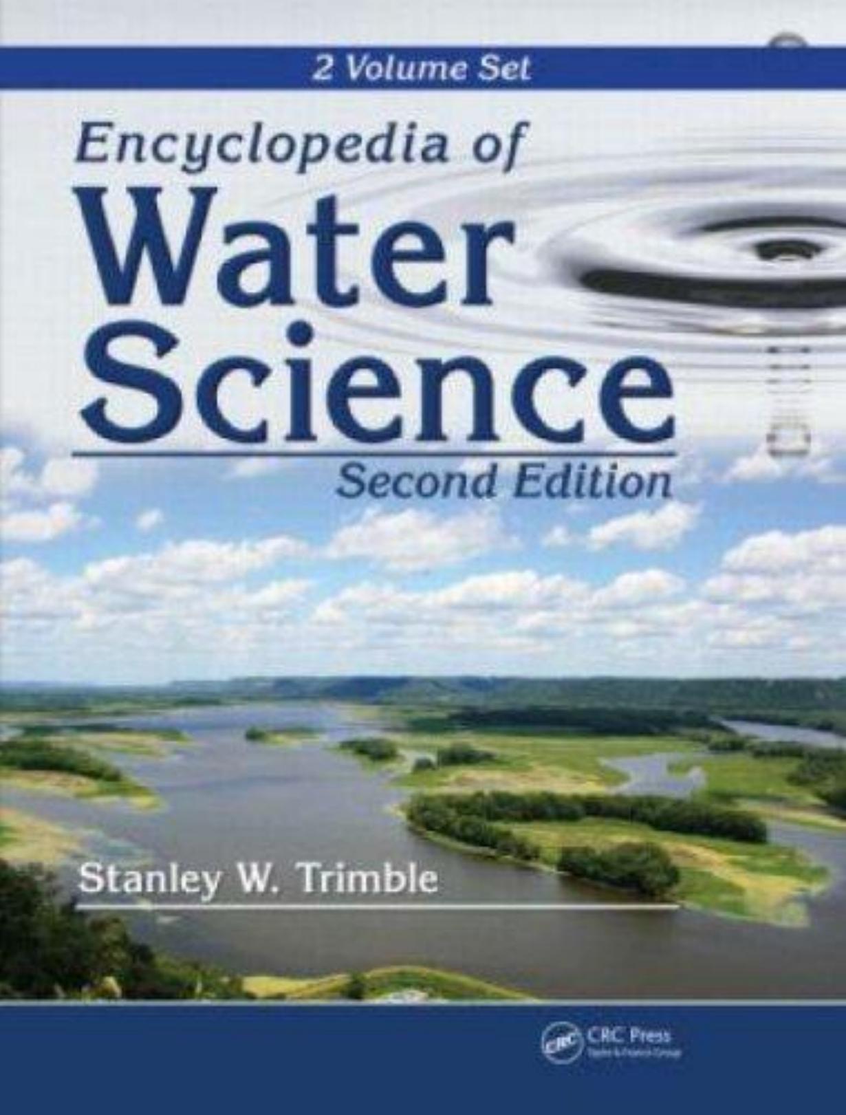 Encyclopedia Of Water Science by Unknown