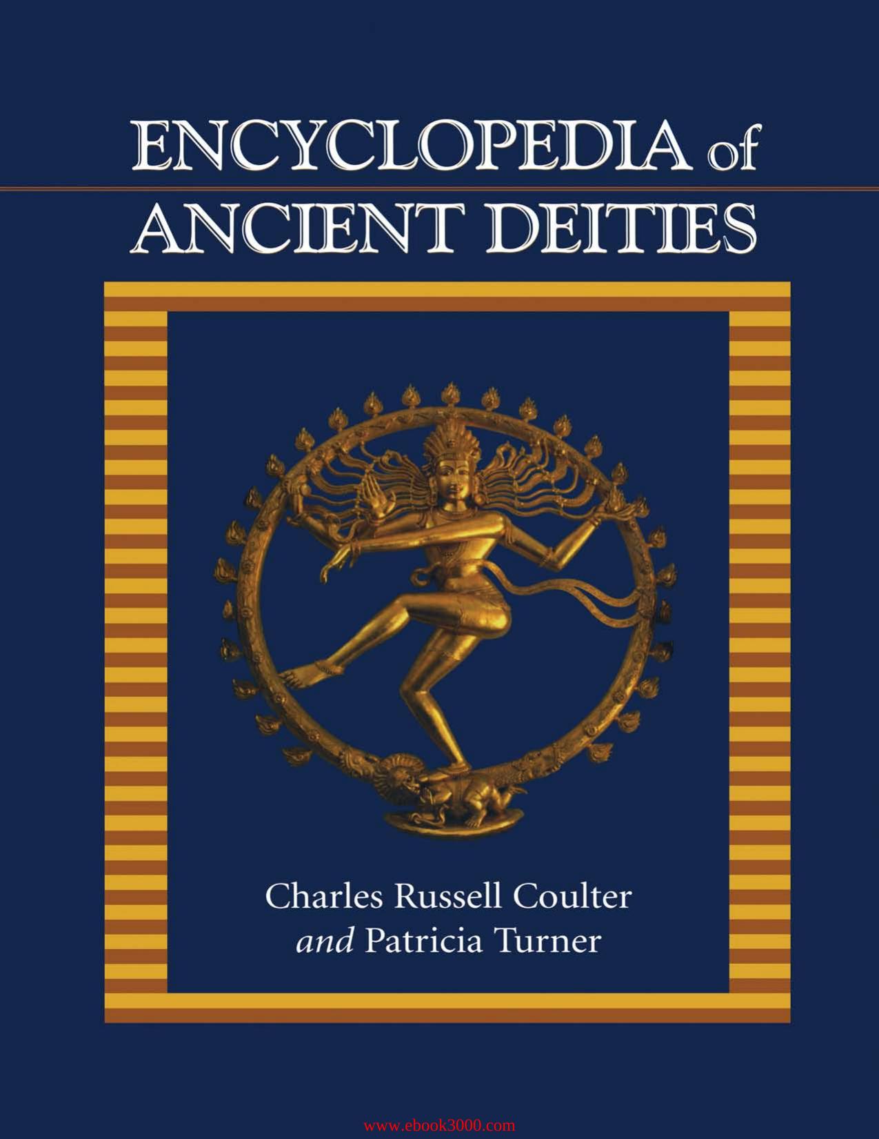 Encyclopedia of Ancient Deities by Unknow