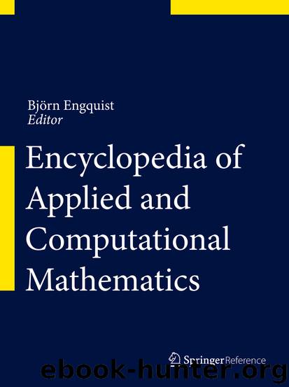 Encyclopedia of Applied and Computational Mathematics by Björn Engquist