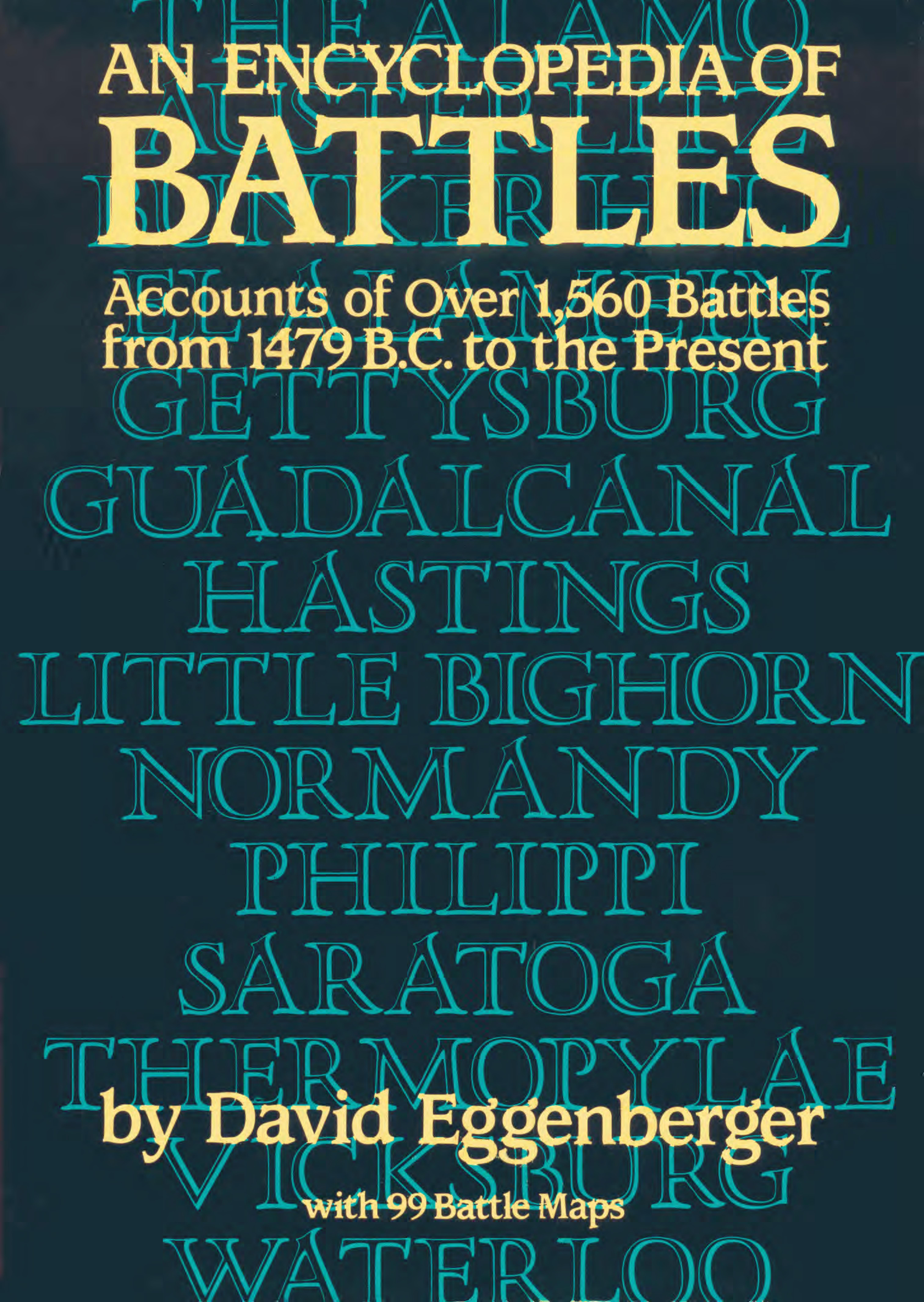 Encyclopedia of Battles by Unknown