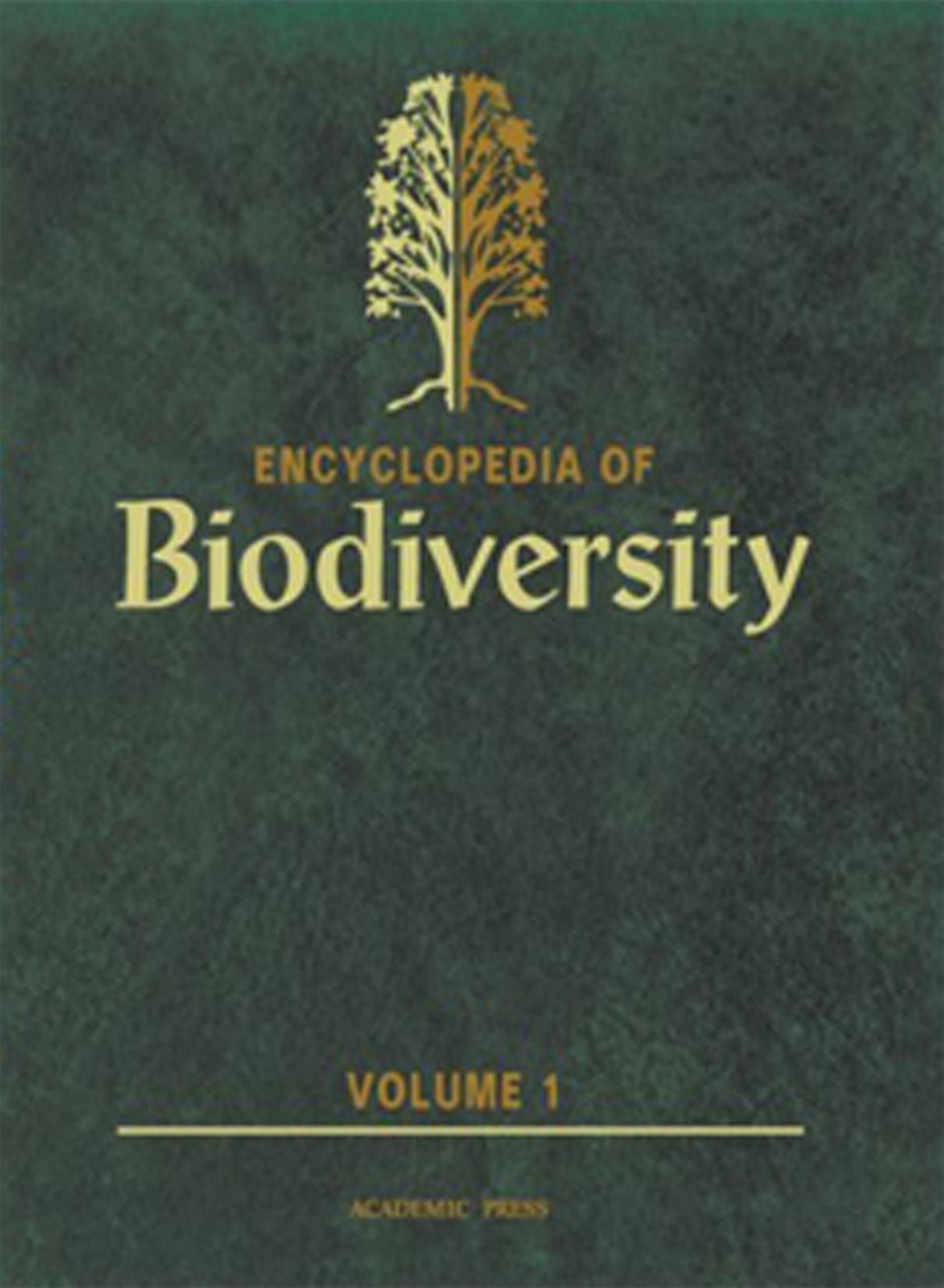Encyclopedia of Biodiversity by Vol. 1