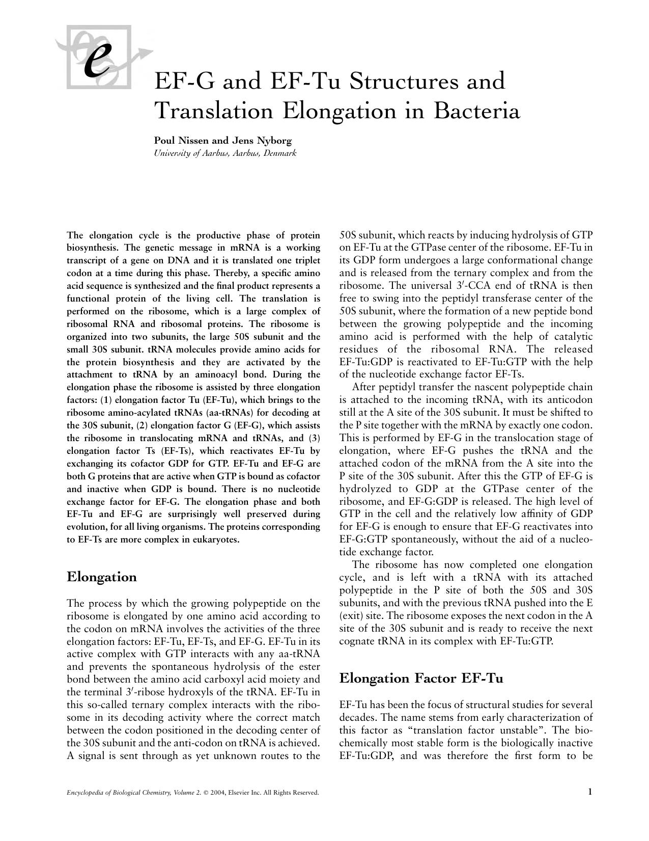 Encyclopedia of Biological Chemistry by Vol 2