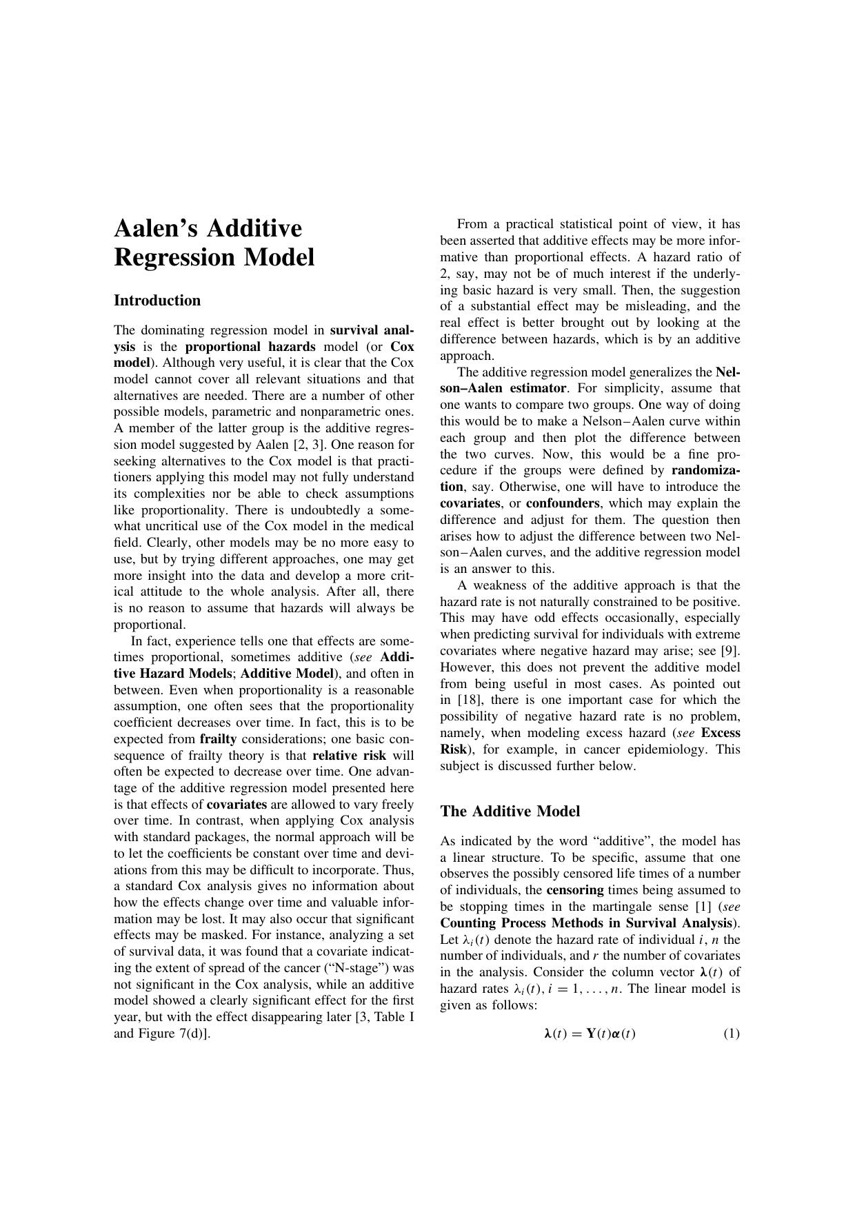 Encyclopedia of Biostatistics by Peter Armitage Theodore Colton