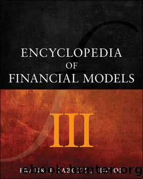 Encyclopedia of Financial Models III by Frank J. Fabozzi