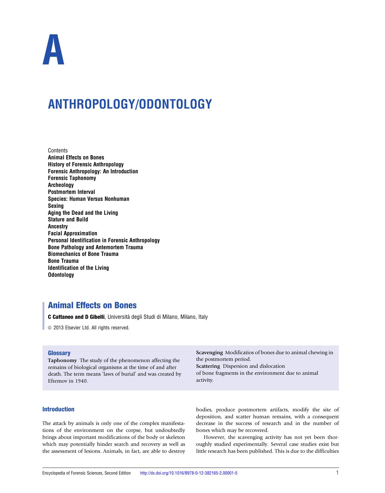 Encyclopedia of Forensic Sciences (2013) by 4<8=8AB@0B>@