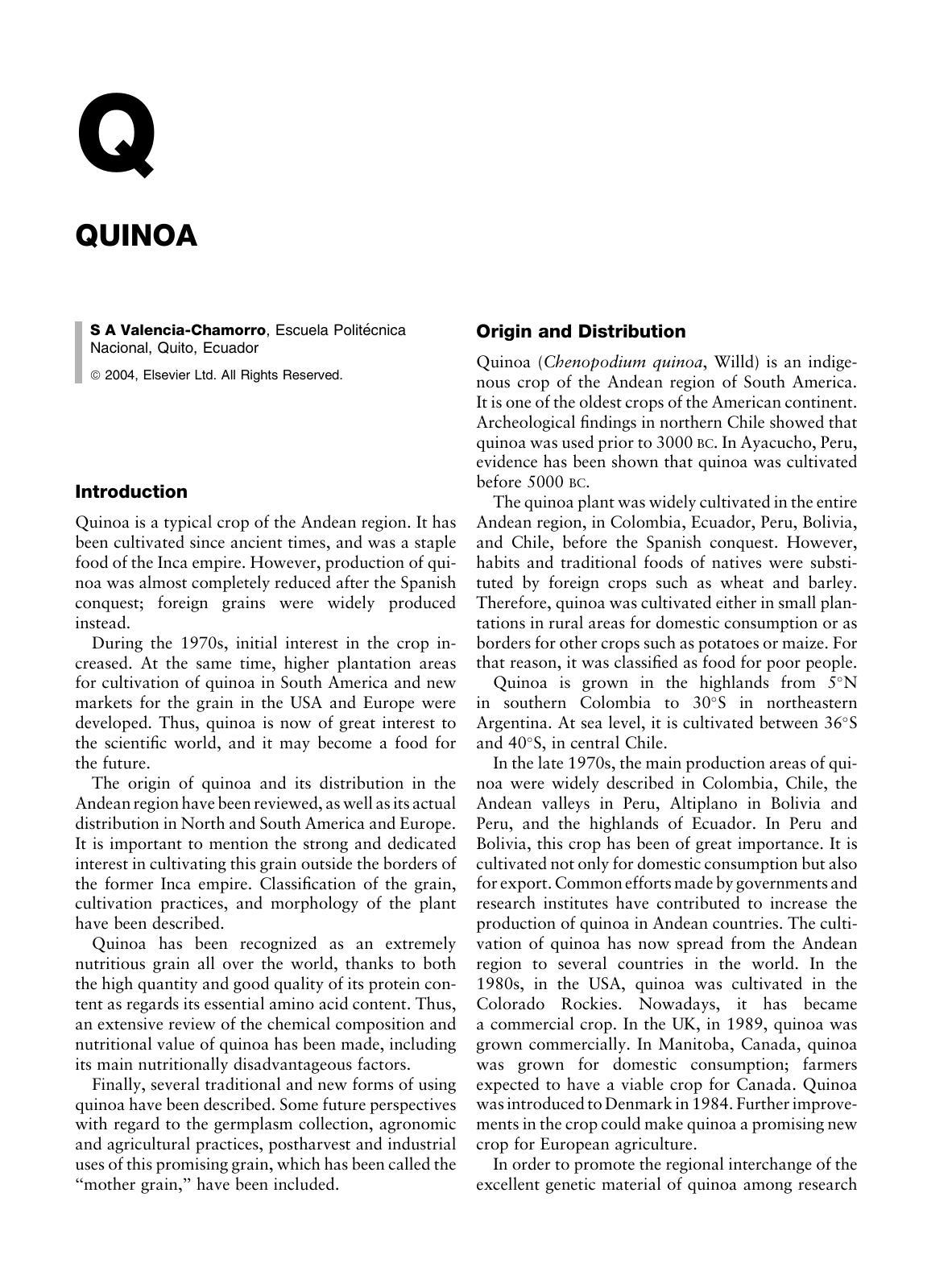 Encyclopedia of Grain Science [Vol 3 Q-Z] by C W Wrigley; Harold Corke; Charles Walker
