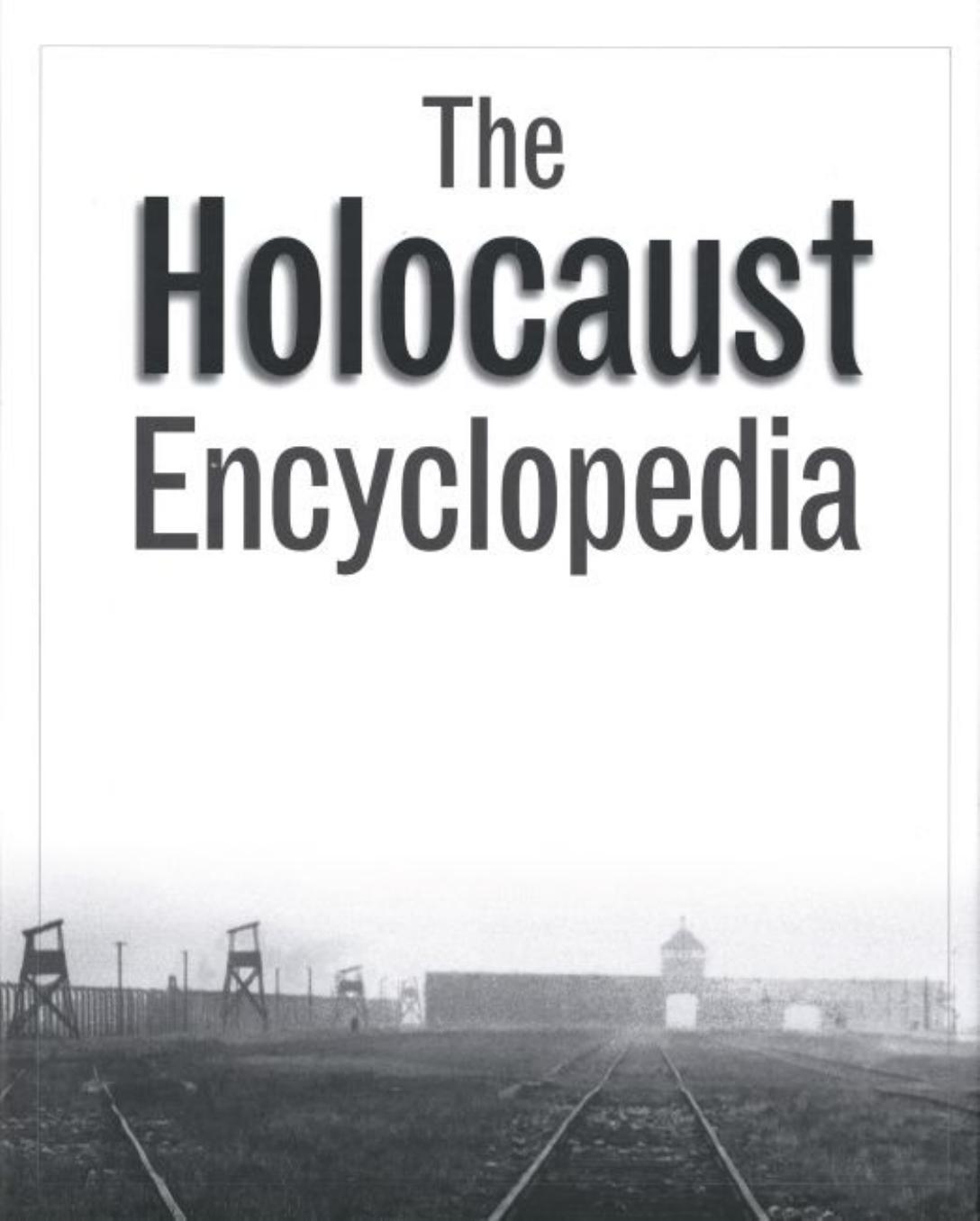 Encyclopedia of Holocaust by Unknown