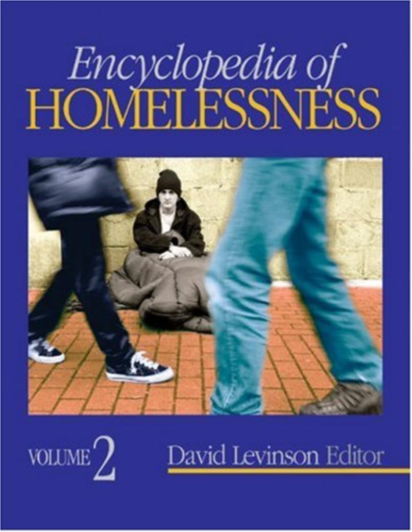 Encyclopedia of Homelessness by David Levinson