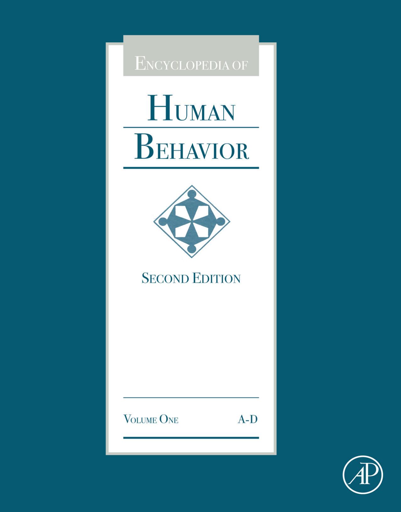 Encyclopedia of Human Behavior by Ramachandran V. S
