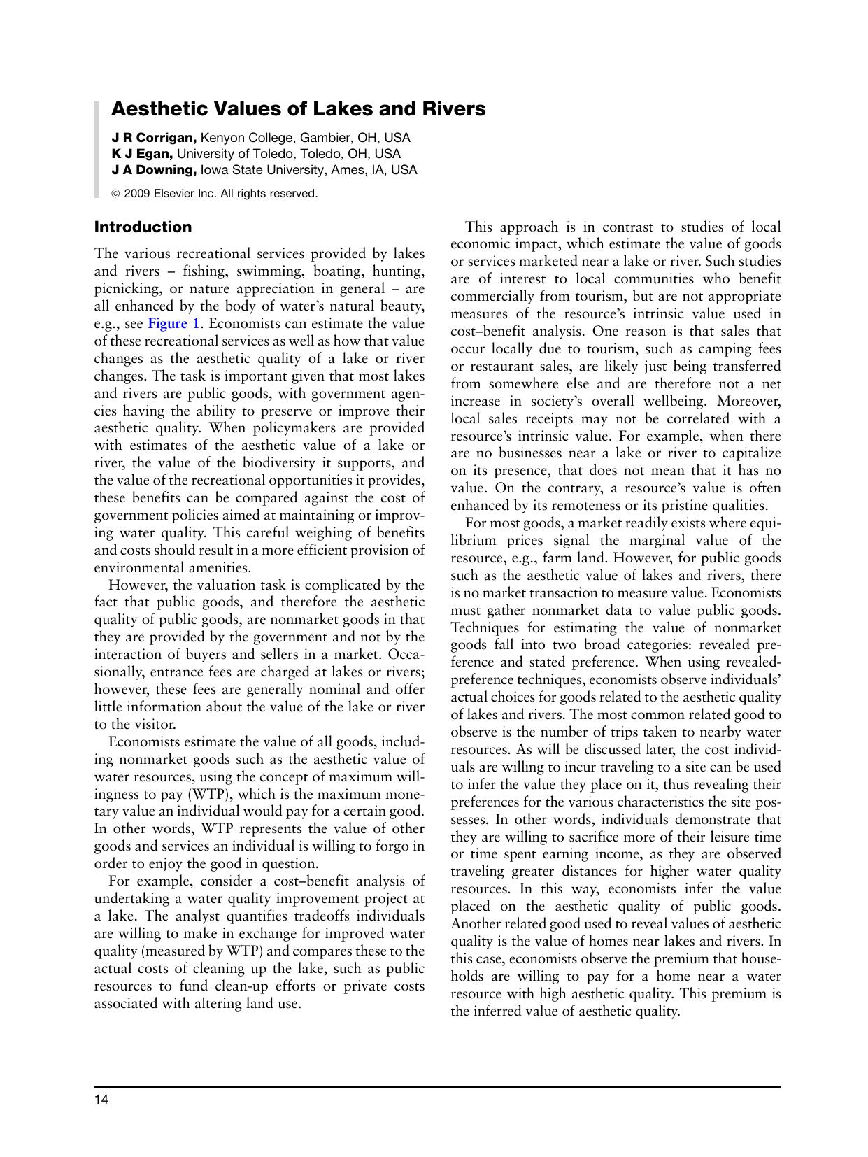 Encyclopedia of Inland Waters, 3 volumes by Gene E. Likens