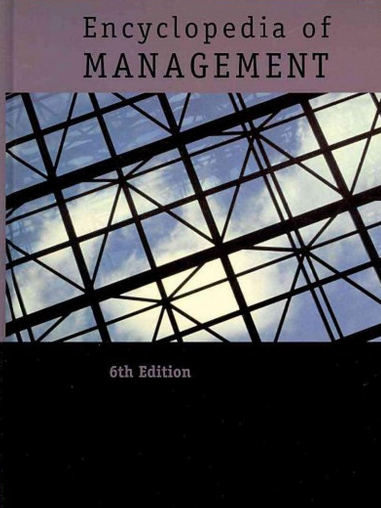 Encyclopedia of Management by gnv64