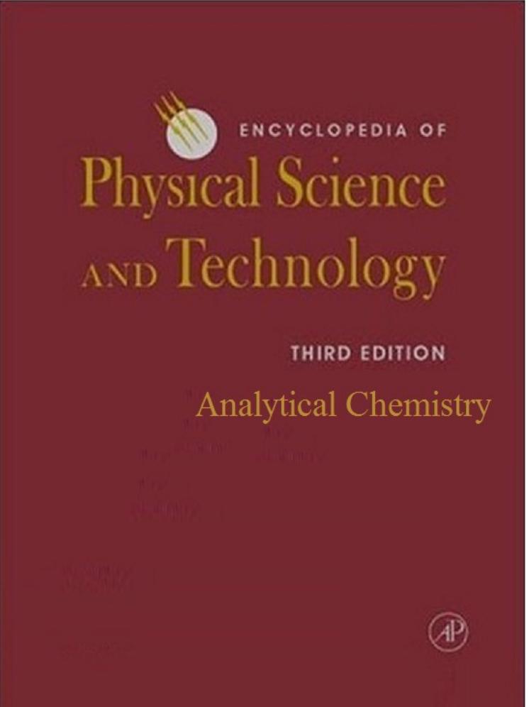 Encyclopedia of Physical Science and Technology by Analytical Chemistry