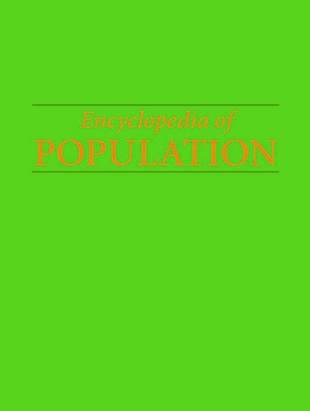 Encyclopedia of Population by unknow