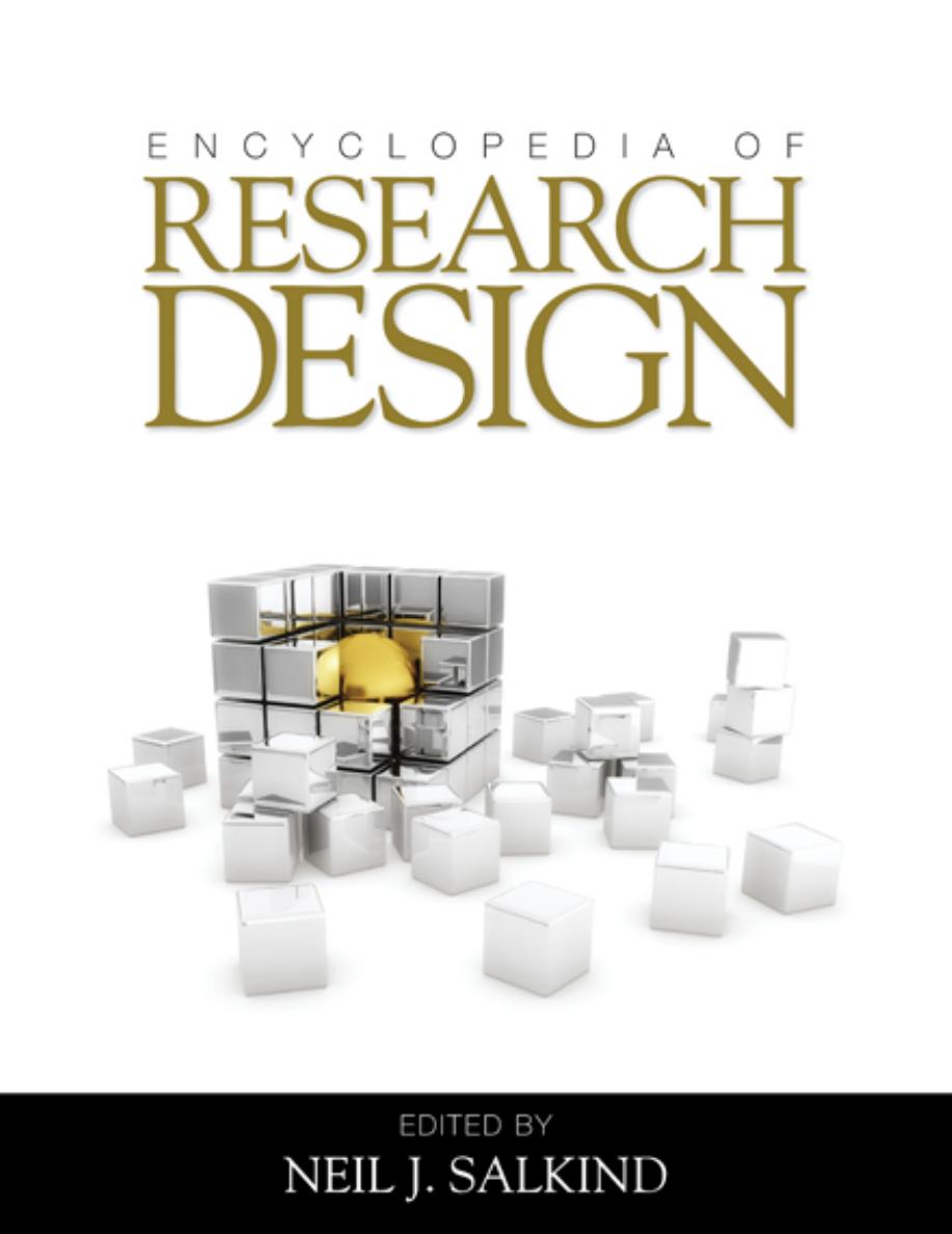 Encyclopedia of Research Design by Unknown