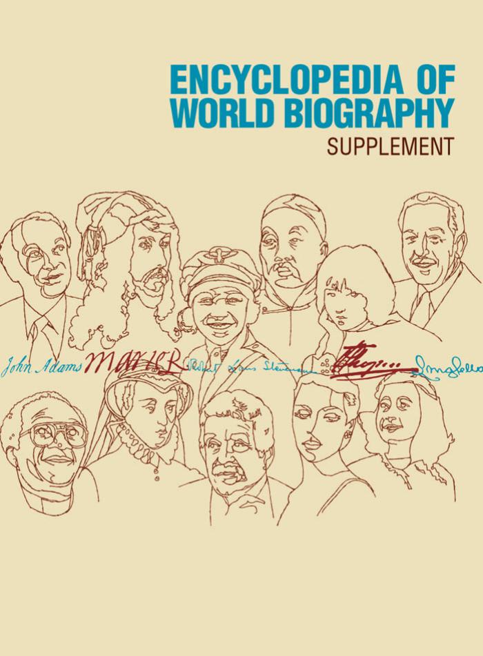 Encyclopedia of World Biography. Vol. 25. Supplement by Unknown