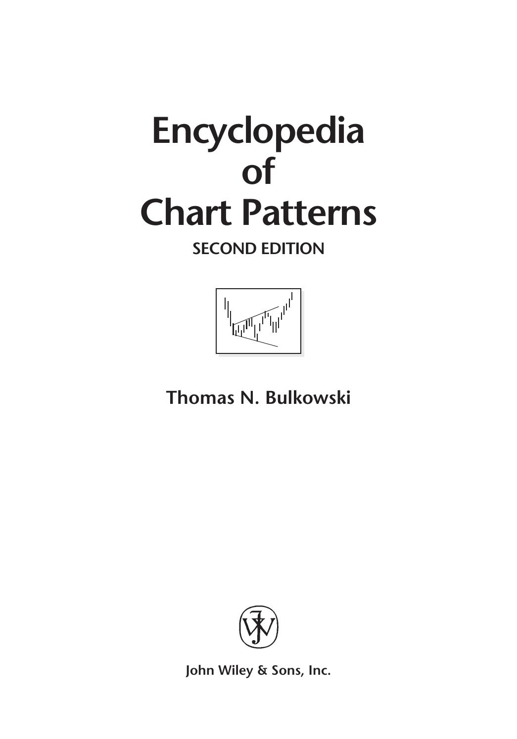 Encyclopedia of chart patterns by Thomas N Bulkowski