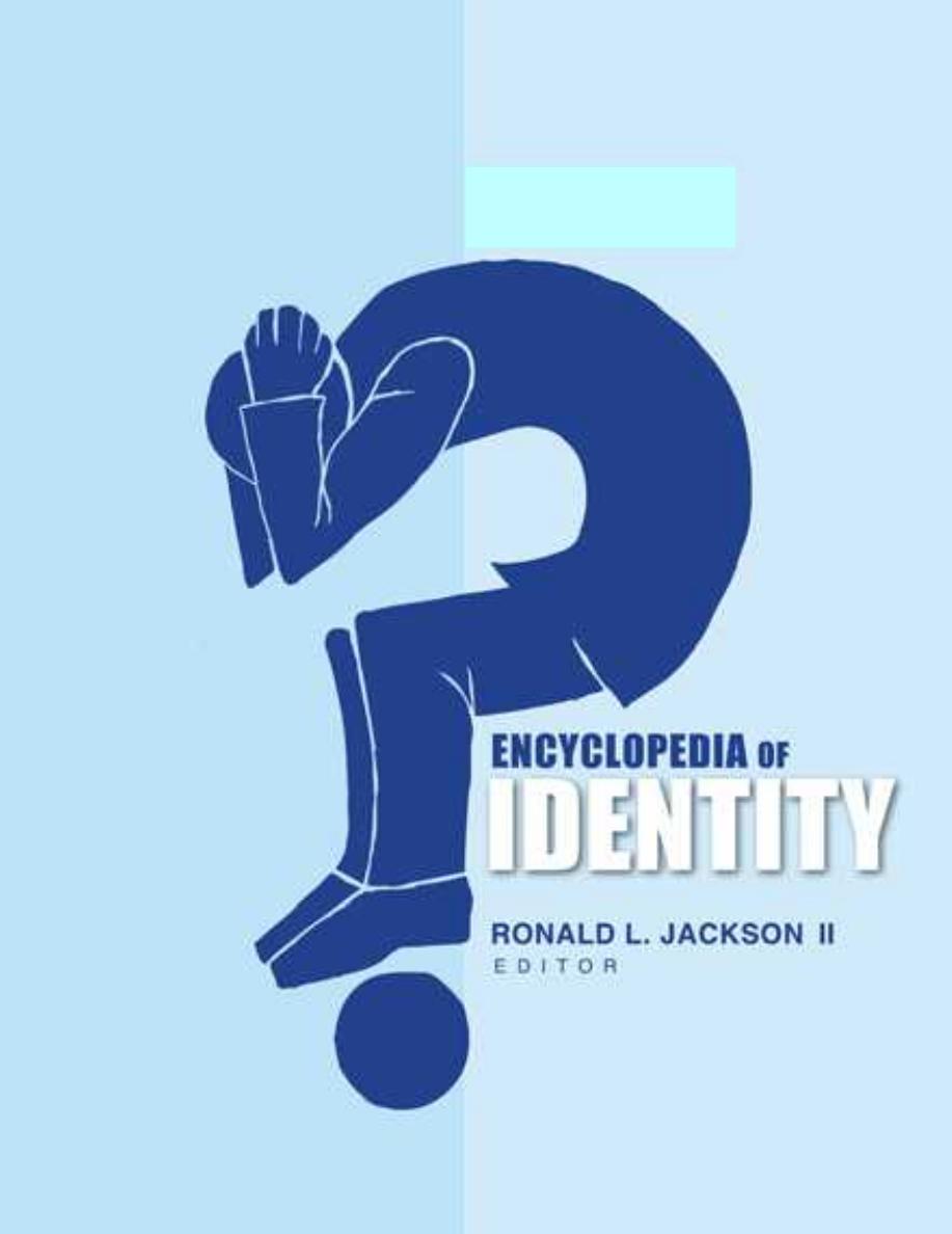 Encyclopedia of identity by Jackson Ronald L