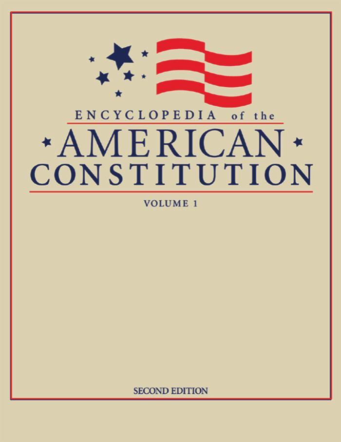 Encyclopedia of the American Constitution by Unknown
