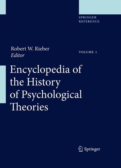 Encyclopedia of the History of Psychological Theories (Repost) by Unknow