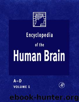 Encyclopedia of the Human Brain, Volumes 1-4 by Vilayanur S. Ramachandran