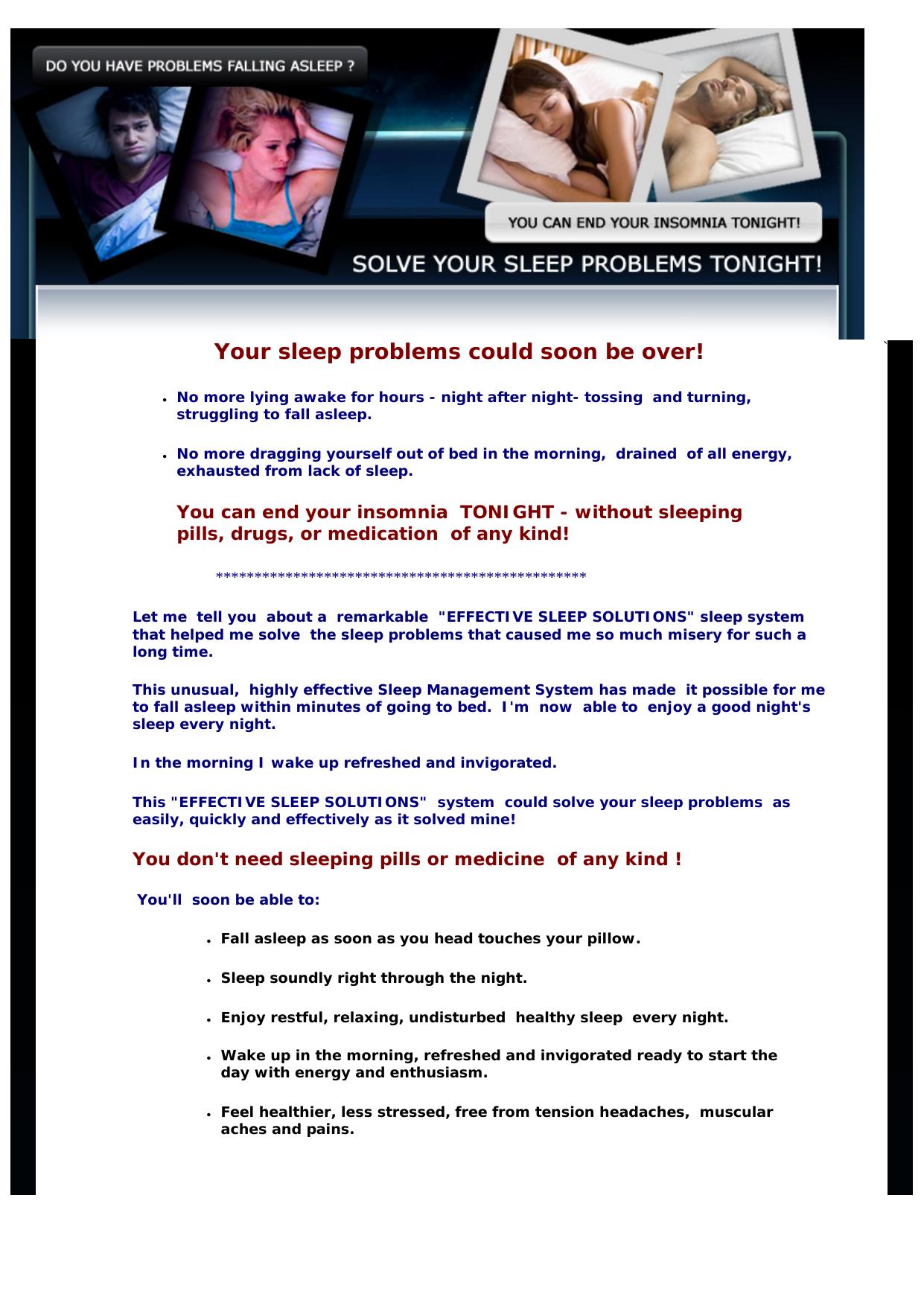 End Insomnia & Sleep Problems Tonight. by Best of Kuszter's Collection