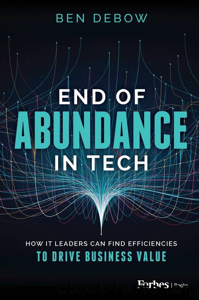 End of Abundance in Tech by Ben DeBow