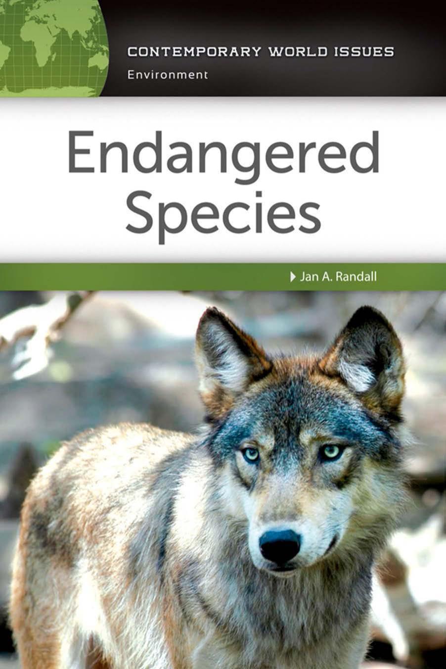 Endangered Species: A Reference Handbook (Contemporary World Issues) by Unknow