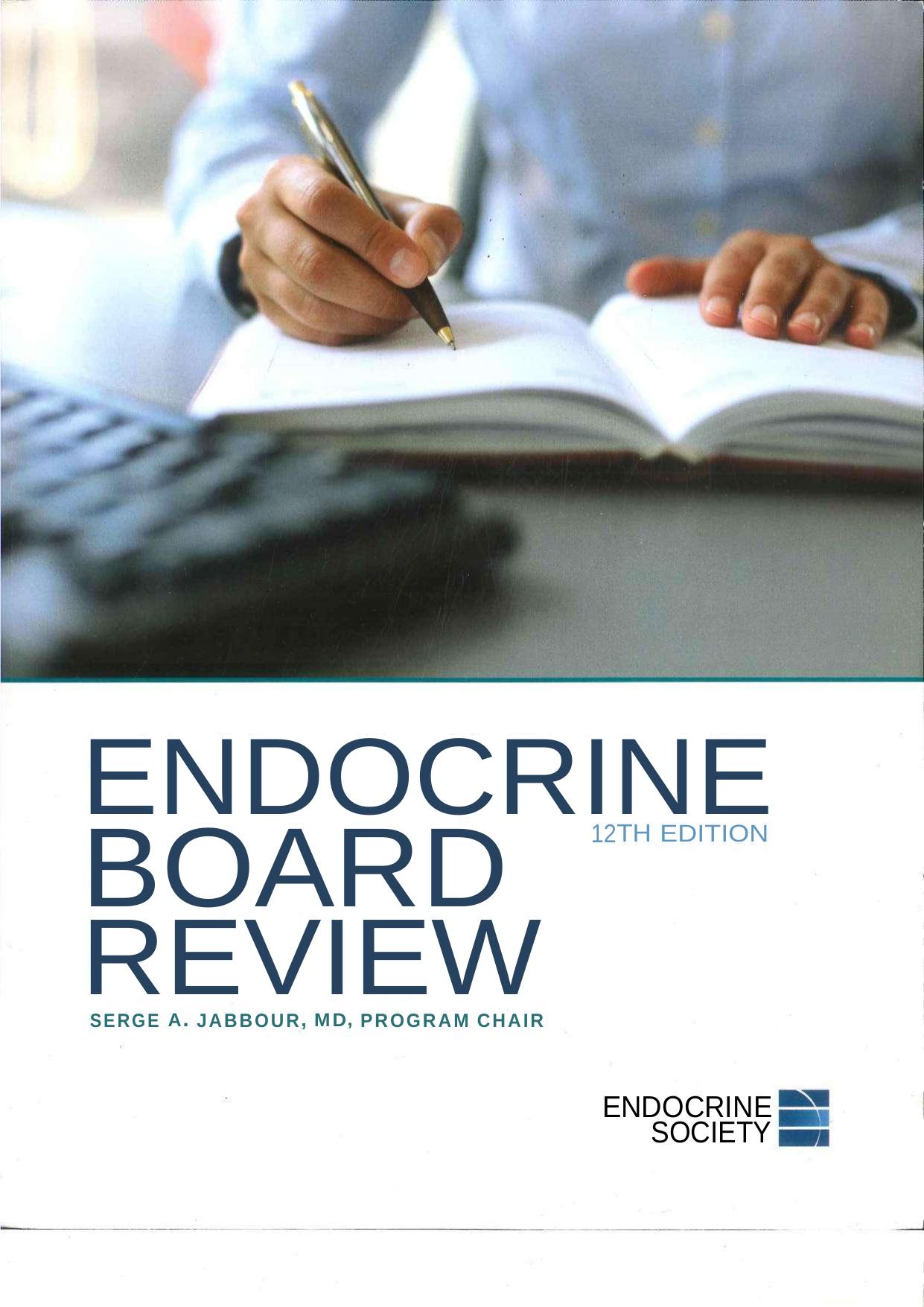Endocrine Board Review: Reference Edition [SCANNED PDF] by Serge A Jabbour
