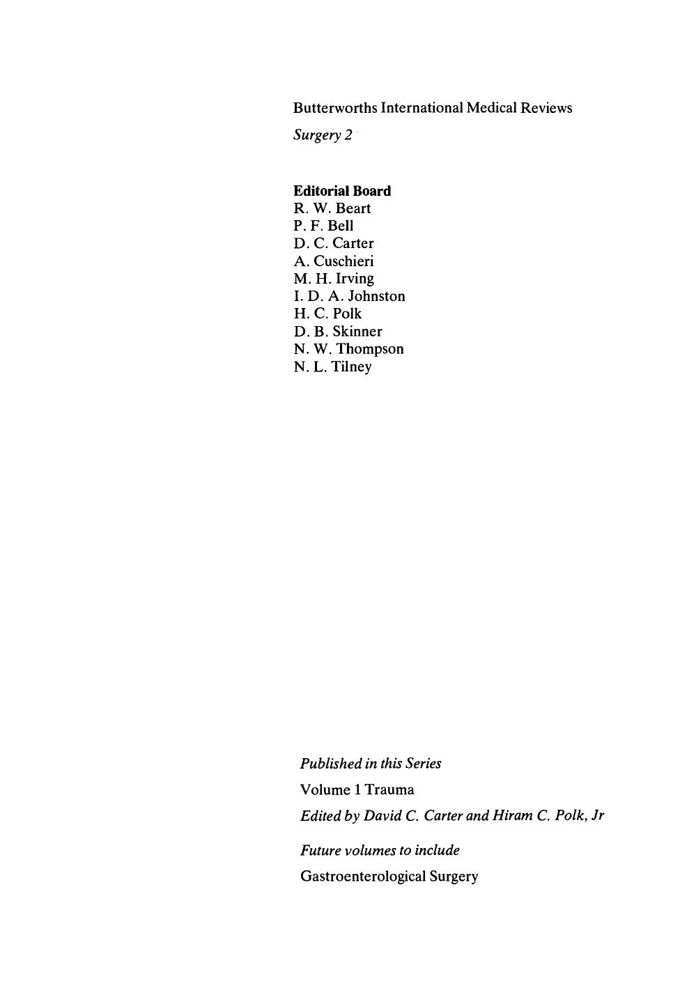 Endocrine Surgery by I. D. A. Johnston and Norman W. Thompson (Eds.)