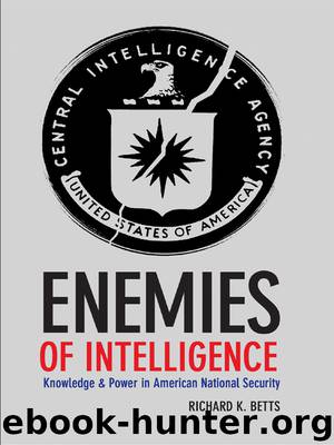 Enemies of Intelligence by Richard K. Betts
