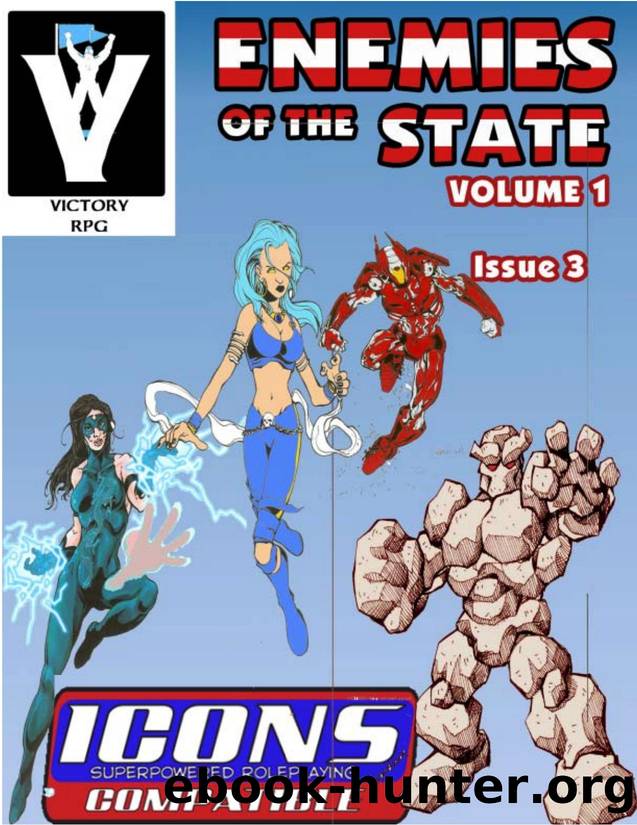 Enemies of the State volume 1 issue 3 ICONS by Fran Vaughan