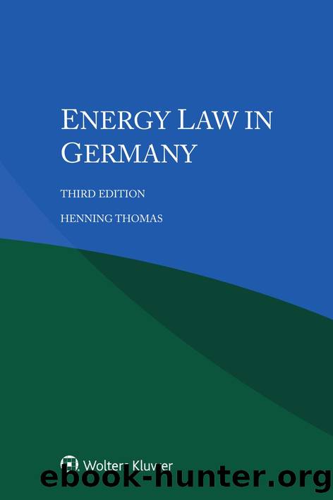Energy Law in Germany by Henning Thomas