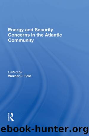 Energy and Security Concerns in the Atlantic Community by Werner J. Feld