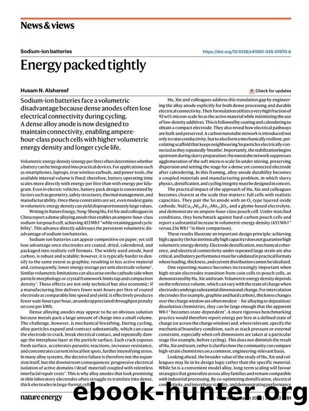Energy packed tightly by Husam N. Alshareef