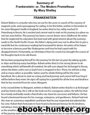 EngLits: Frankenstein by InterLingua Publishing