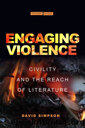 Engaging Violence by Simpson David;