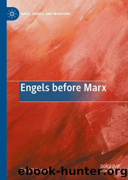 Engels before Marx by Terrell Carver