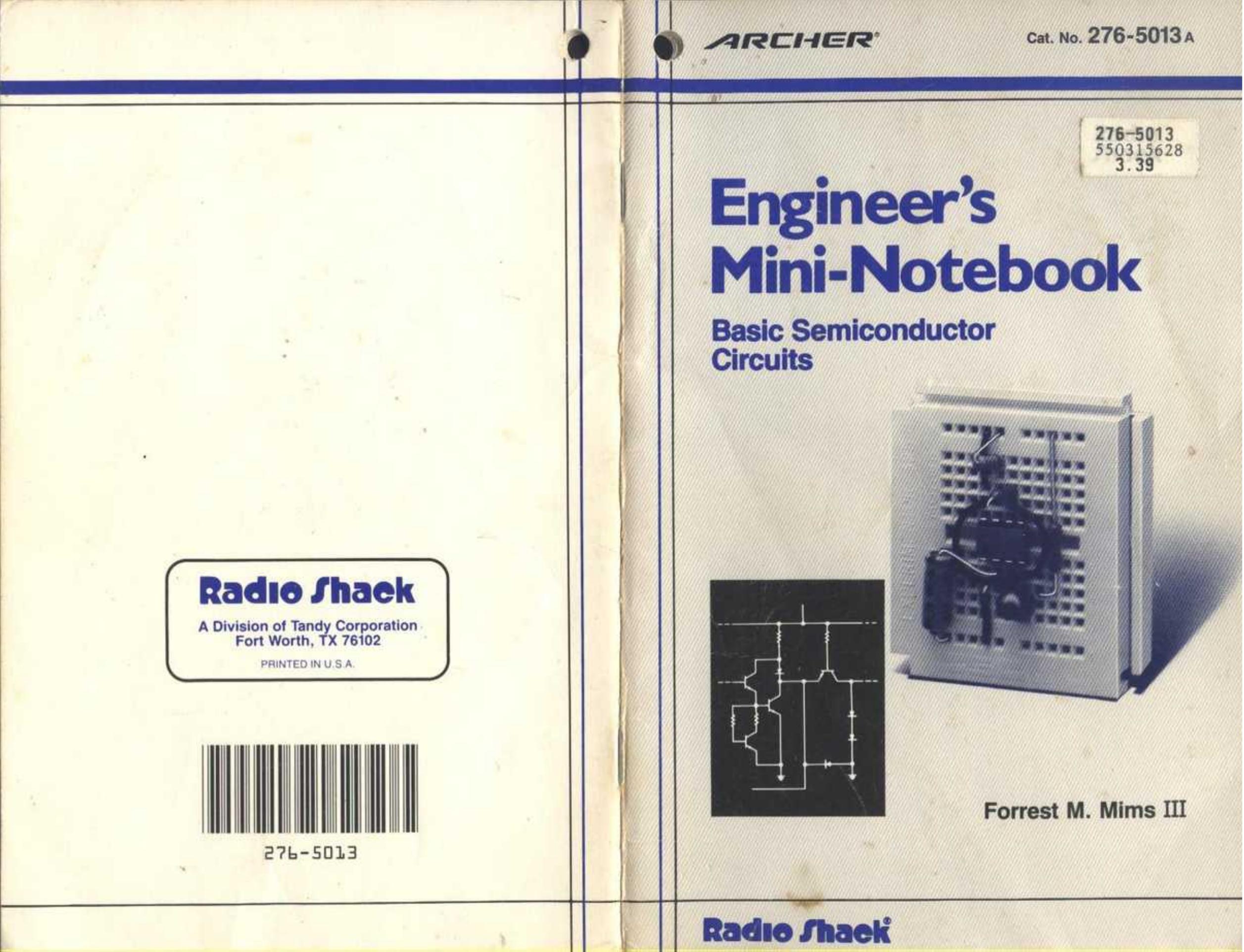 Engineer's Mini-Notebook by Basic Semiconductor Circuits