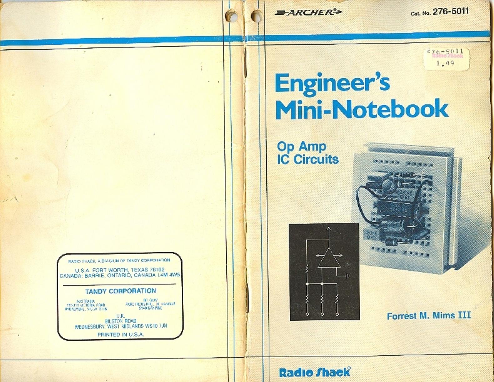 Engineer's Mini-Notebook by Op Amp IC Circuits