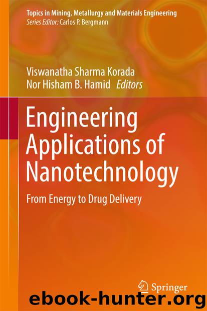 Engineering Applications of Nanotechnology by Viswanatha Sharma Korada & Nor Hisham B Hamid