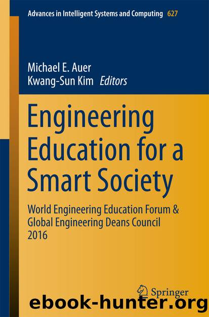 Engineering Education for a Smart Society by Michael E. Auer & Kwang-Sun Kim