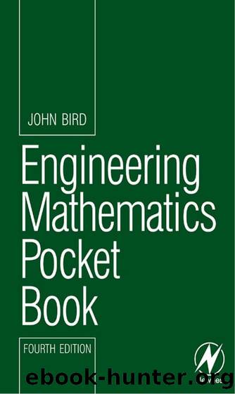 Engineering Mathematics Pocket Book by John Bird
