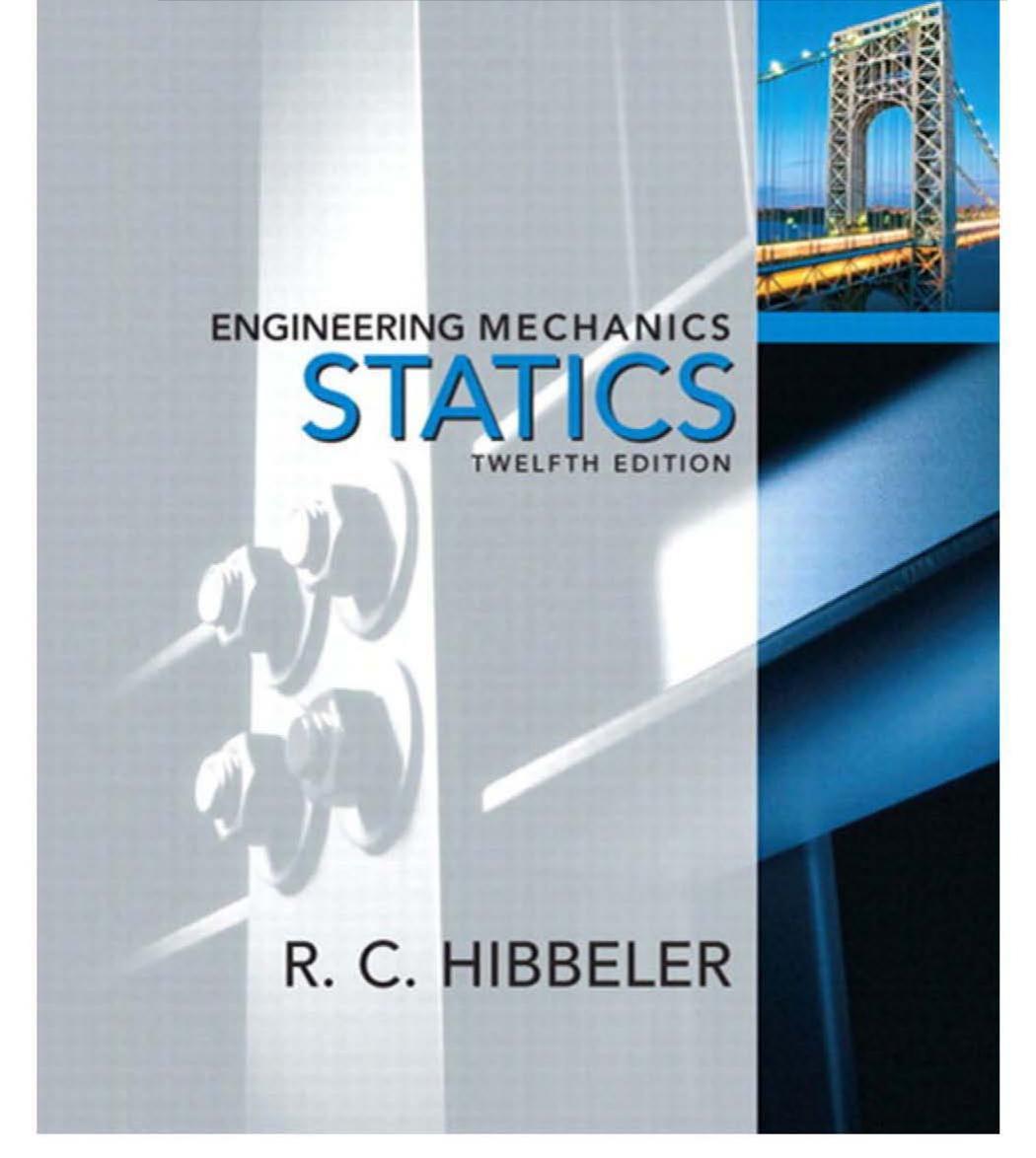 Engineering Mechanics: Statics (12th Edition) by Russell C. Hibbeler