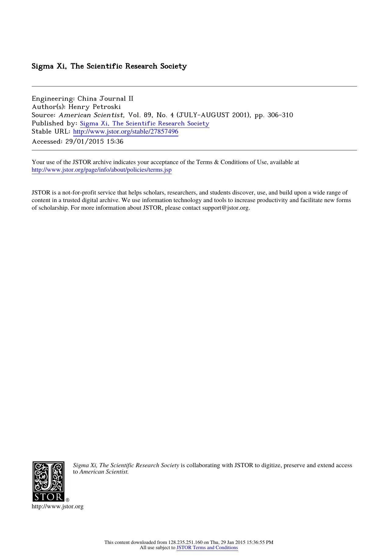 Engineering: China Journal II by Engineering China Journal II (2001)