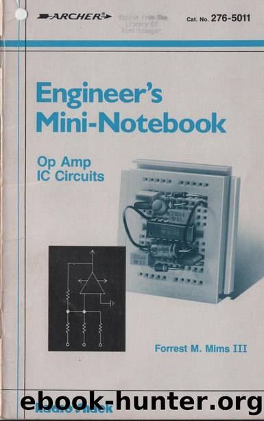 Engineers Mini-Notebook Op Amp IC Circuits by Unknown