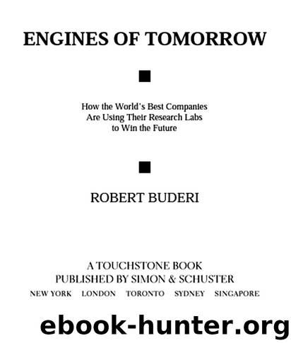 Engines of Tomorrow by Robert Buderi