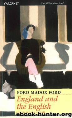 England and the English by Ford Madox Ford