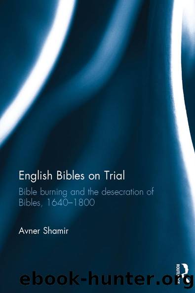 English Bibles on Trial by Avner Shamir