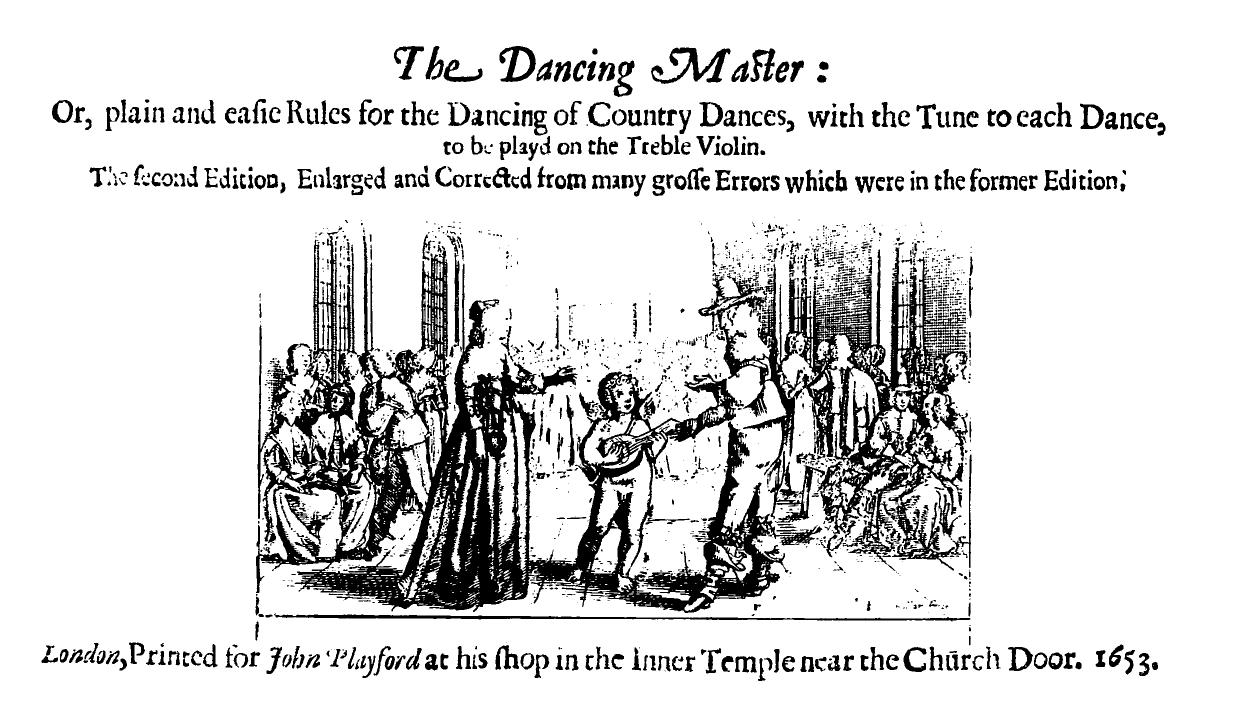 English Dancing Master by 3rd ed. (1657)