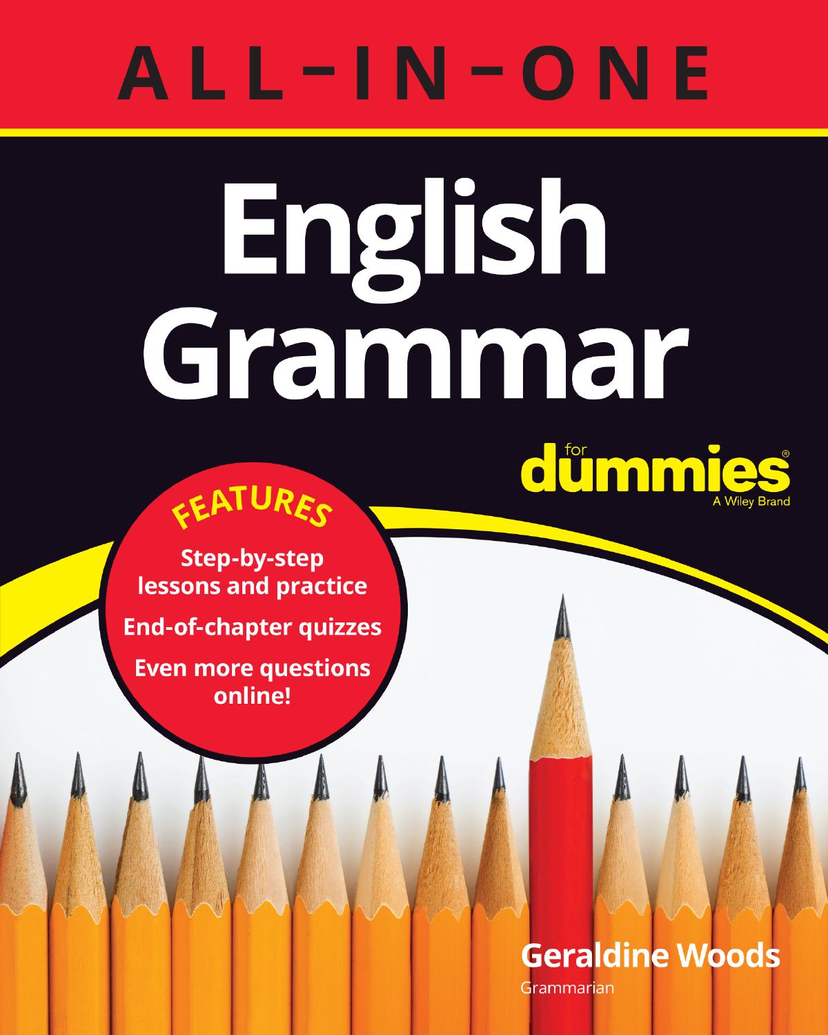 English Grammar ALL IN ONE by Geraldine Woods